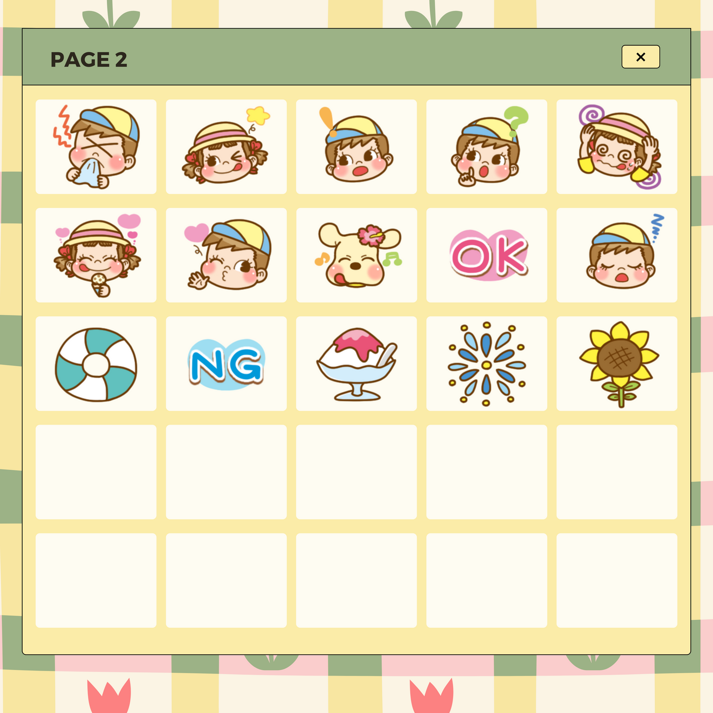40 Peko Chan and Poko Chan | Goodnotes Planner | Digital Stickers | PNG Files | Variety Pack
