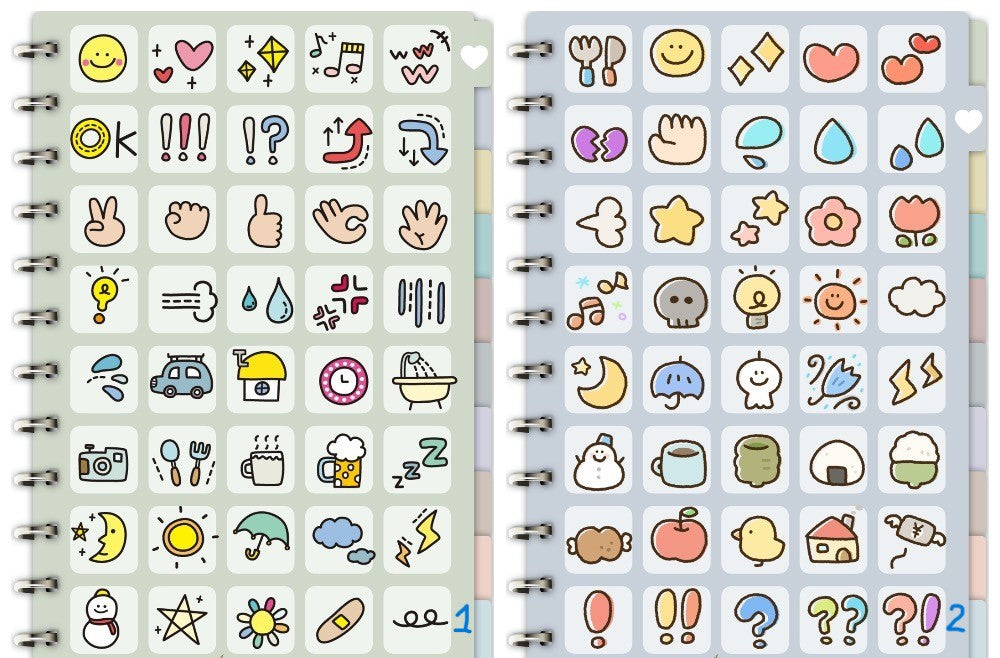 320 Doodle Style Digital Stickers | Goodnotes Planner | Digital Stickers  | PNG Files | Variety Pack