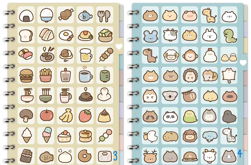 320 Doodle Style Digital Stickers | Goodnotes Planner | Digital Stickers  | PNG Files | Variety Pack